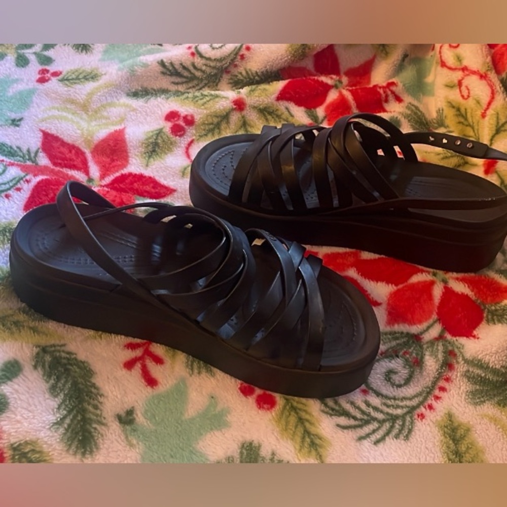 Croc sandals